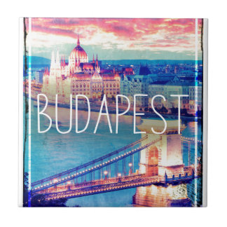 Carreau Budapest - vintage-poster
