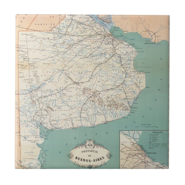 Carreau Buenos Aires, Argentine (Devant)