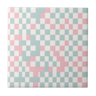 Carreau Buffalo Plaid Pastel Rustic Cottagecore Maisons