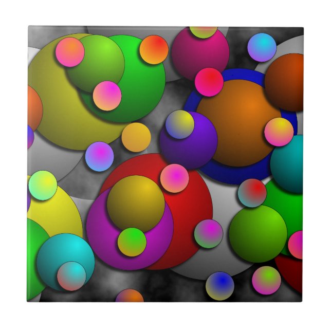 Carreau Bulles par Kenneth Yoncich (Devant)