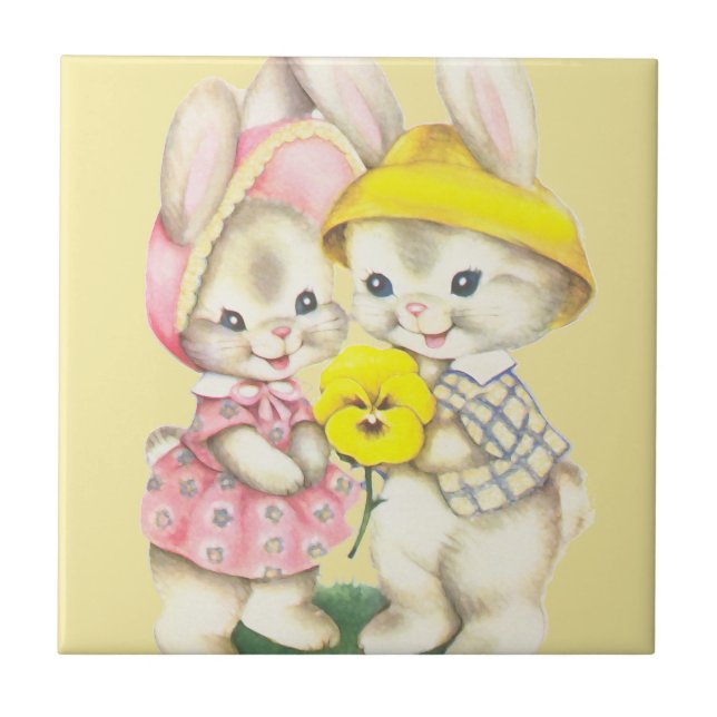 Carreau Bunny Girl+Boy (Devant)