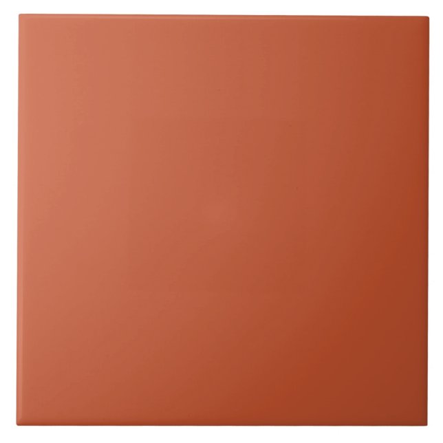 Carreau Burnt Sienna Color | #C65430 (Devant)