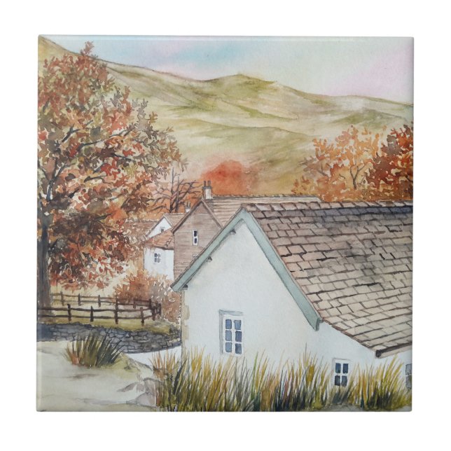 Carreau Buttermere Village, Lake District, Angleterre (Devant)