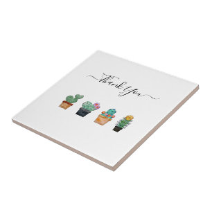 Carreau Cactus Vert nature Fleur Nature