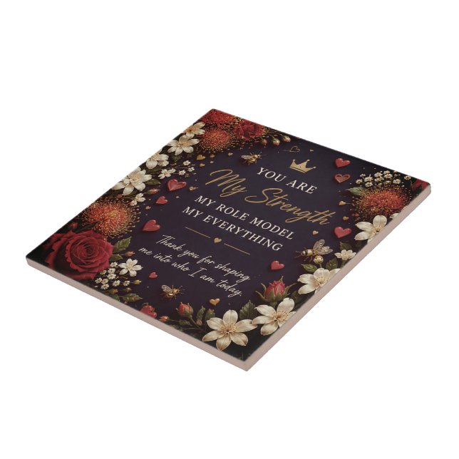 CARREAU CADEAU D'AMOUR POUR LA FÊTE DES PÈRES  (Côté)
