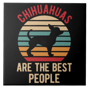 Carreau Cadeau de chiens Chihuahua drôles