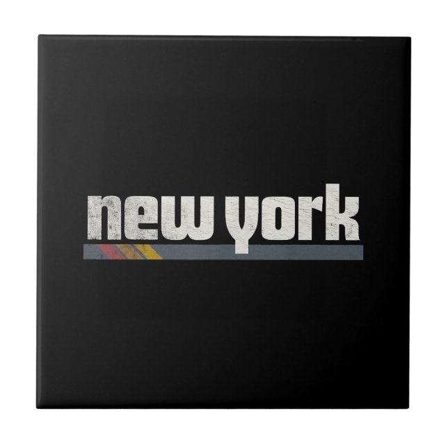 Carreau Cadeau féminin New York (Devant)