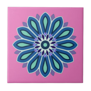 CARREAU CADEAU FLEUR POUR MAMAN FILLE SOEUR AMIE ENSEIGNAN
