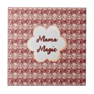 Carreau Cadeau floral personnalisé et sur mesure pour la f