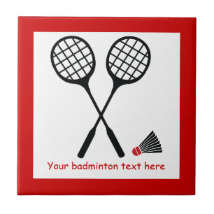 Carreau Cadeaux de badminton, raquette et billetterie pers