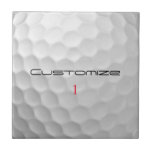 Carreau Cadeaux de balles de golf personnalisés Série Sign<br><div class="desc">Vous cherchez le cadeau ultime pour golfeur ? FORE !</div>