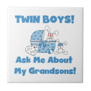 Carreau Cadeaux Twin Boy Grandsons