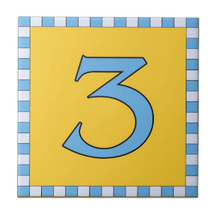 Carreau Cadre 3 trois de contrôle de tuiles de souterrain