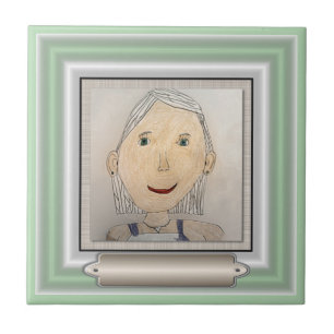 Carreau Cadre personnalisé pour ajouter votre art ou votre