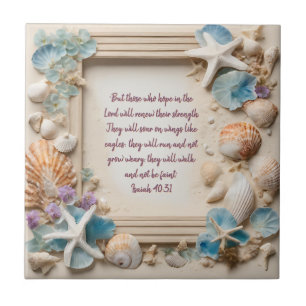 Carreau Cadre Seashell Dreams