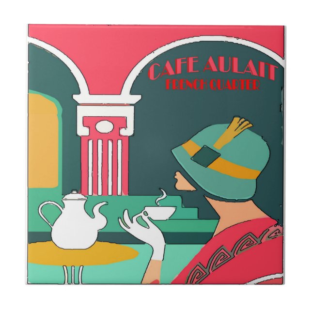 Carreau Cafe Aulait, Quartier Français (Devant)