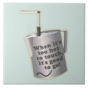 Carreau Café Barista cuillère à chauffer le lait