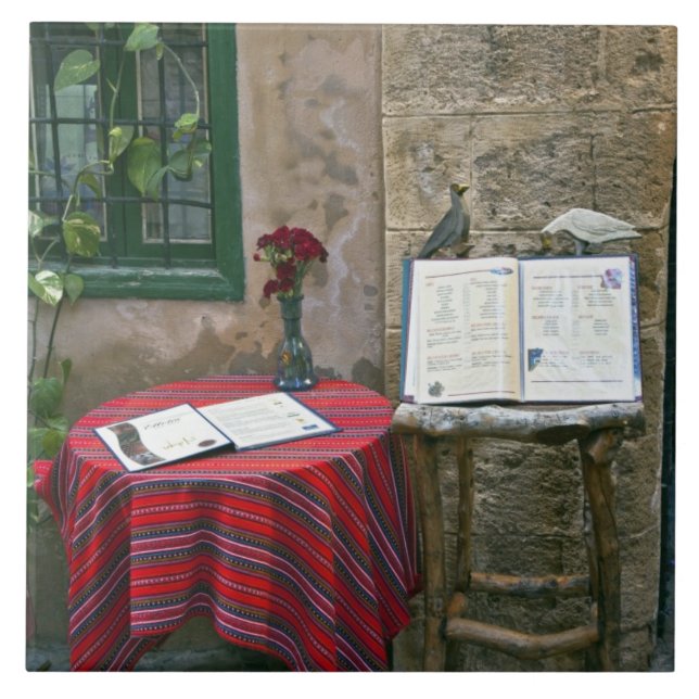 Carreau Café de trottoir, La Canée, Crète, Grèce (Devant)