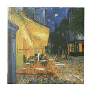 Carreau Cafe Terrace - Vincent van Gogh