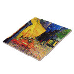 Carreau Café Terrasse Place du Forum Van Gogh Art<br><div class="desc">Le Café Terrasse Place du Forum, Vincent van Gogh, Arles Septembre 1888. Le tableau est actuellement au musée Kröller-Müller à Otterlo, Pays-Bas. Vincent Willem van Gogh (30 mars 1853 - 29 juillet 1890) était un artiste postimpressionniste néerlandais. Certains de ses tableaux sont aujourd'hui parmi les oeuvres d'art les plus connues,...</div>
