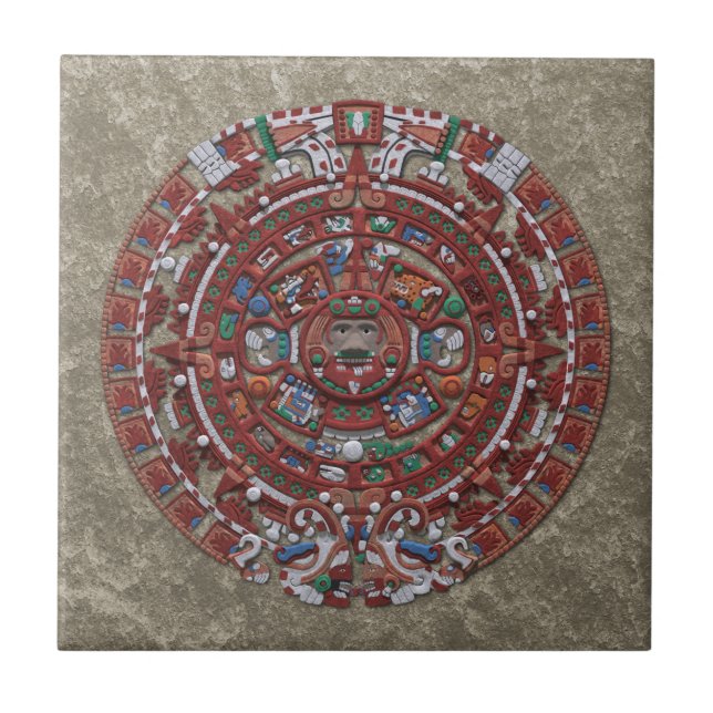 Carreau Calendrier maya (Devant)