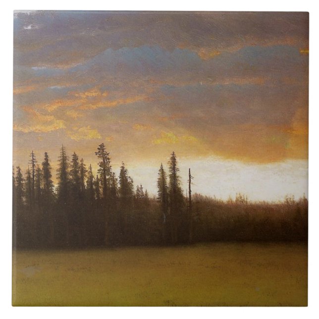 Carreau California Sunset (Paysage californien) (Devant)