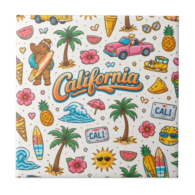 Carreau California Sunshine (Devant)