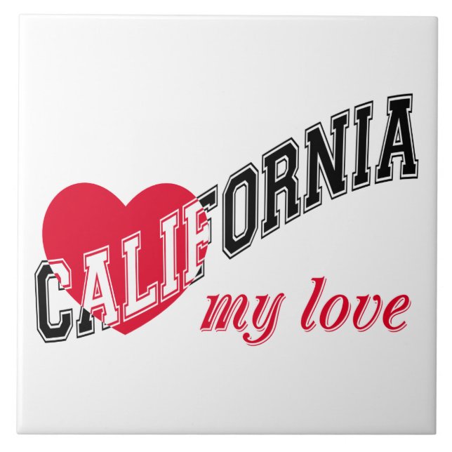 Carreau Californie, mon amour (Devant)