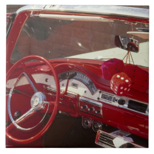Carreau Californie : Vallée de Santa Ynez, Solvang, 1957