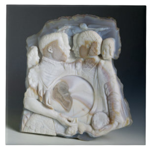 Carreau Camée dépeignant Cosimo de Medici (1519-74) et
