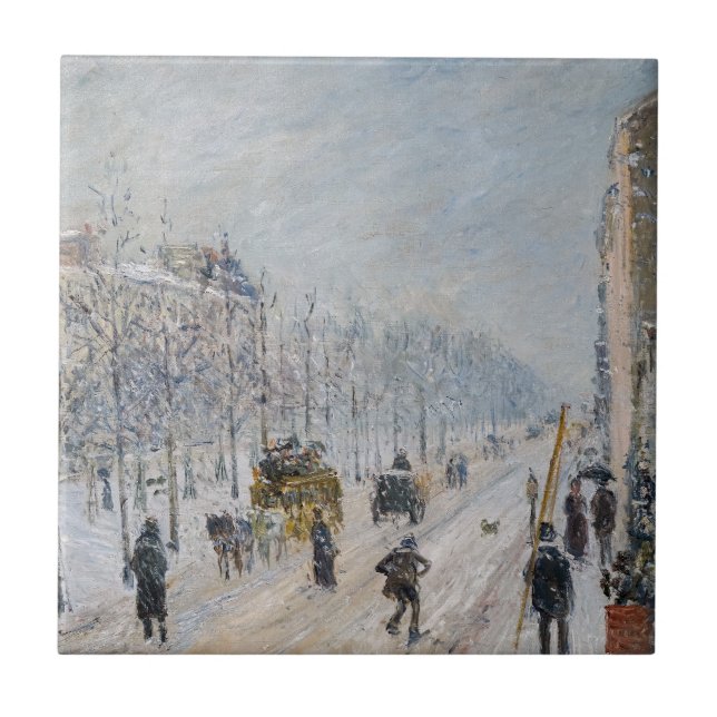 Carreau Camille Pissarro - Boulevards extérieurs, Effet Ne (Devant)