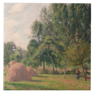 Carreau Camille Pissarro - Emballages, Matin, Eragny