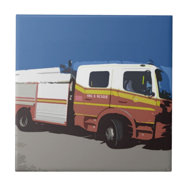 Carreau Camion de pompiers (Devant)
