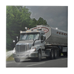 Carreau Camion gris de réservoir d'alimentation de bétail