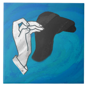 Carreau Camion Ombre Sur Bleu