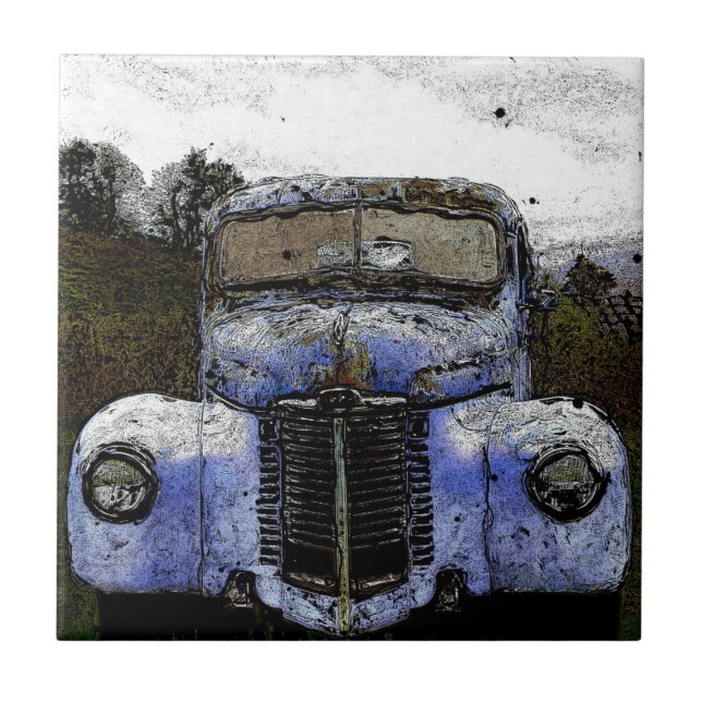 Carreau Camion vintage (Devant)