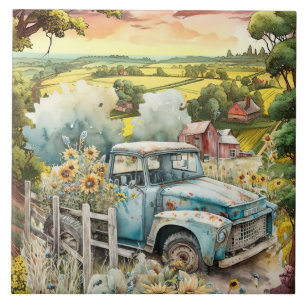 Carreau camionnette Old Country
