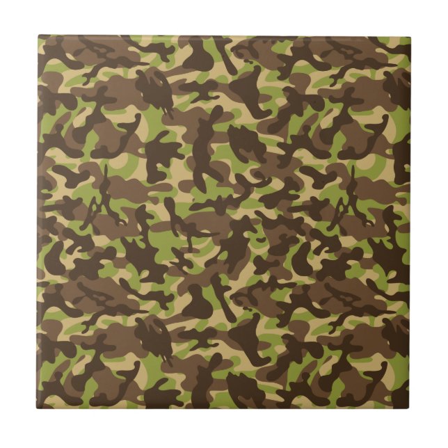 Carreau Camouflage en cascade    (Devant)
