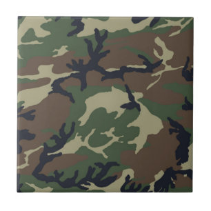 Carreau Camouflage vert Brown