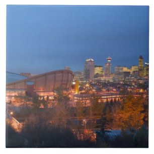 Carreau Canada, Alberta, Calgary : Skyline de la ville du 