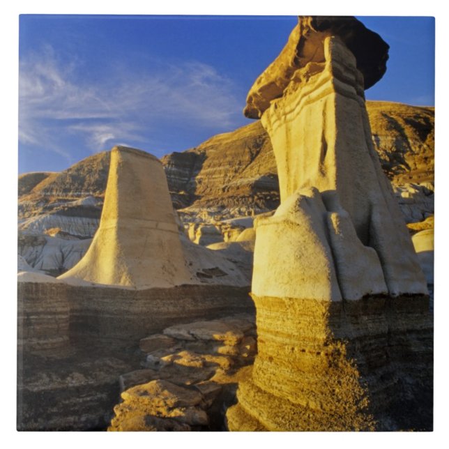 Carreau Canada, Alberta, Drumheller. Hoodoos. (Devant)