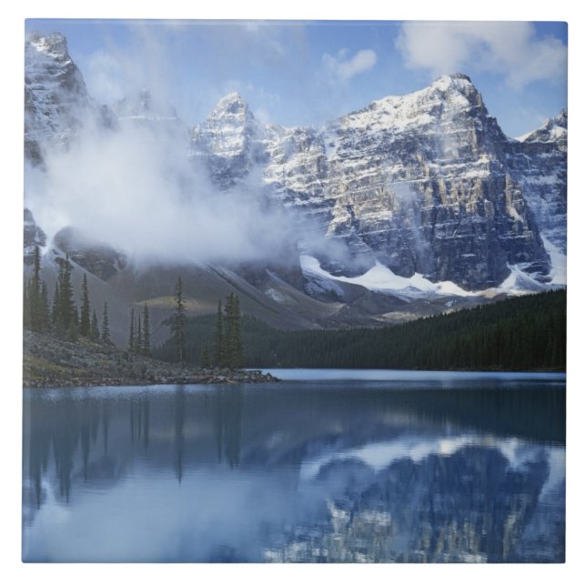 Carreau Canada, Alberta, parc national de Banff, lac (Devant)