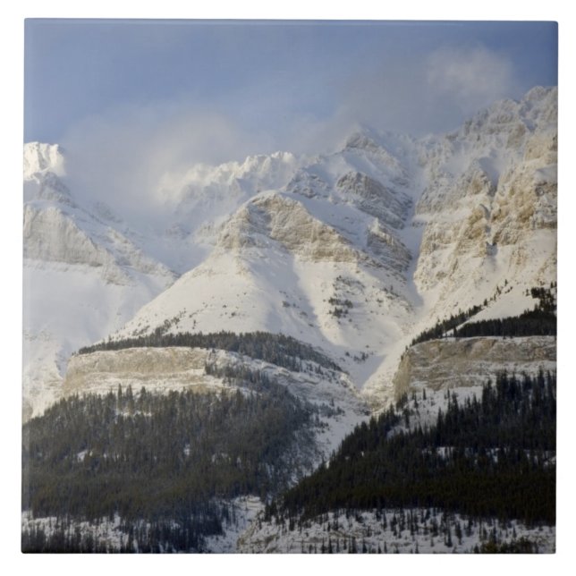 Carreau Canada, Alberta, parc national de Banff. Vue de (Devant)