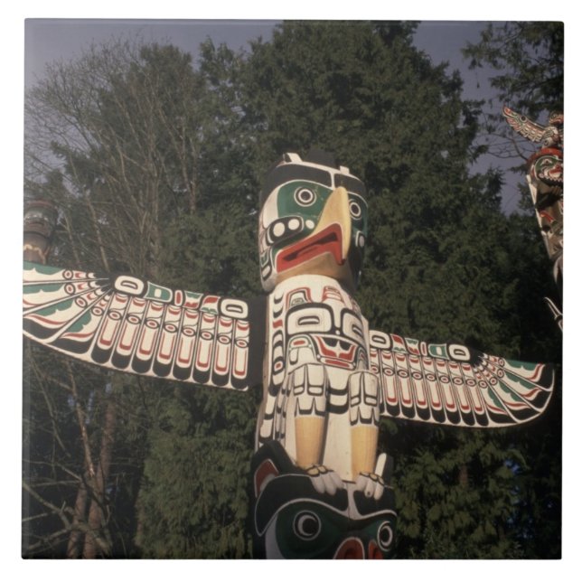 Carreau Canada, Colombie-Britannique, Vancouver.  Natif (Devant)