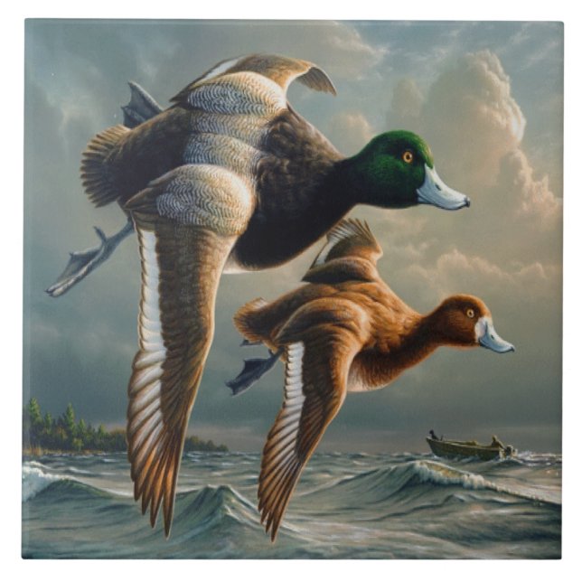 Carreau Canards en vol (Devant)