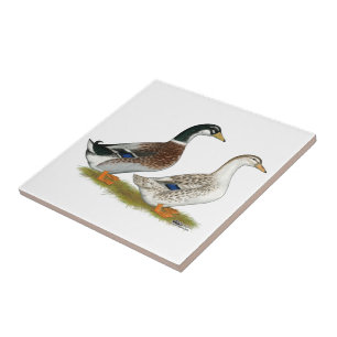 Carreau Canards : Joyeuse Argent