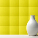Carreau Canari clair solide jaune<br><div class="desc">Design jaune canari clair et foncé.</div>