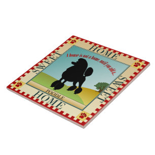 Carreau Caniche à la maison doux à la maison