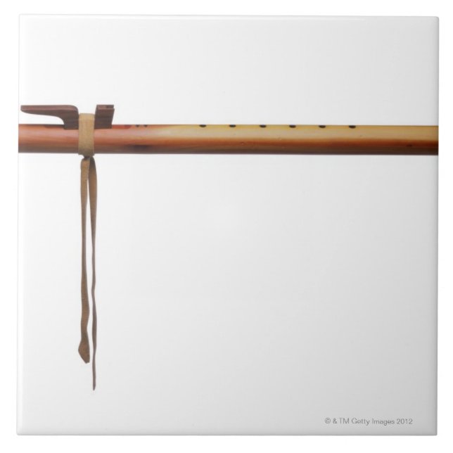 Carreau Cannelure de cèdre de Natif américain (Devant)