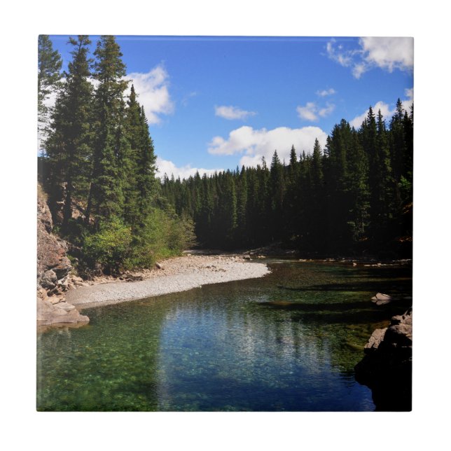 Carreau Canoe Meadows Kananaskis Canada Photo (Devant)